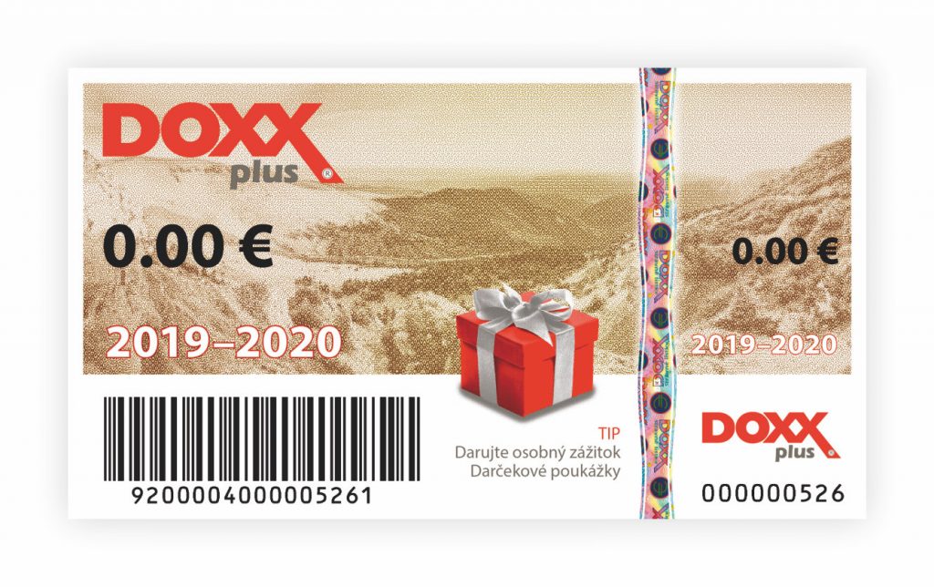 Benefitne darcekove poukazky DOXXPlus emisia 2019 front 1024x644 - Stravné lístky 2019 - nový dizajn emisie inšpirovaný Slovenskom
